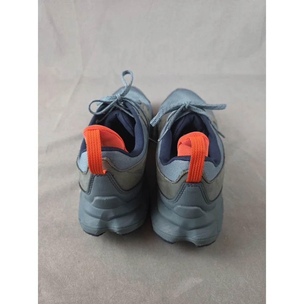 Hoka Anacapa Breeze Low Vibram Megagrip Trail Hiking Shoes Men's Size 10.5D Blue